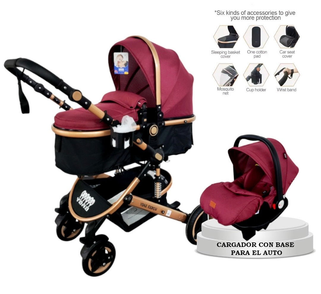 Luxurious Baby Stroller and Car Seat System