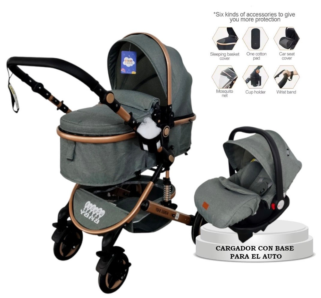 Luxurious Baby Stroller and Car Seat System