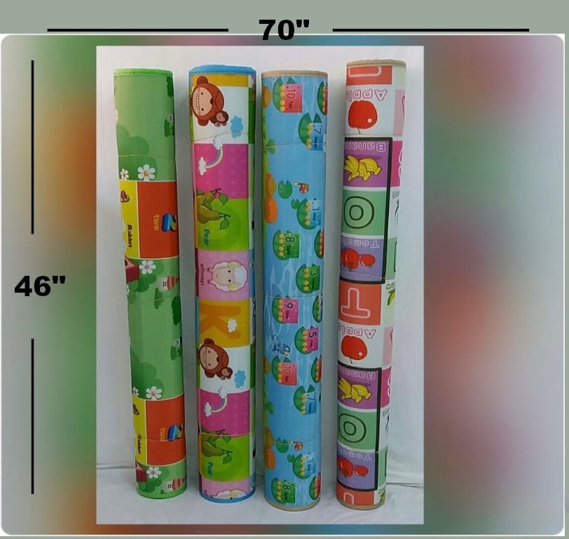Vibrant Educational Play Mat for Kids