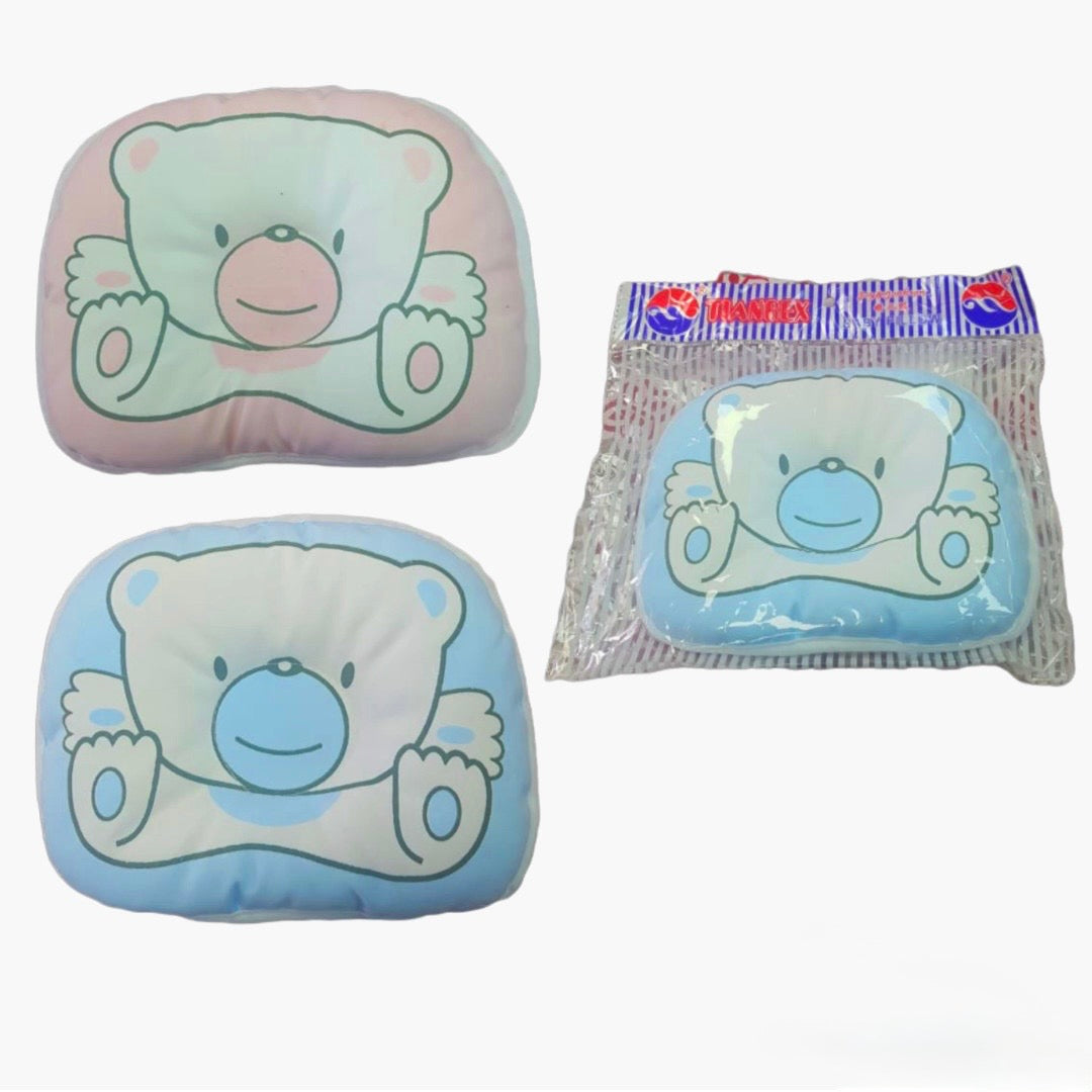Adorable Bear Design Infant Pillow for Cozy Comfort